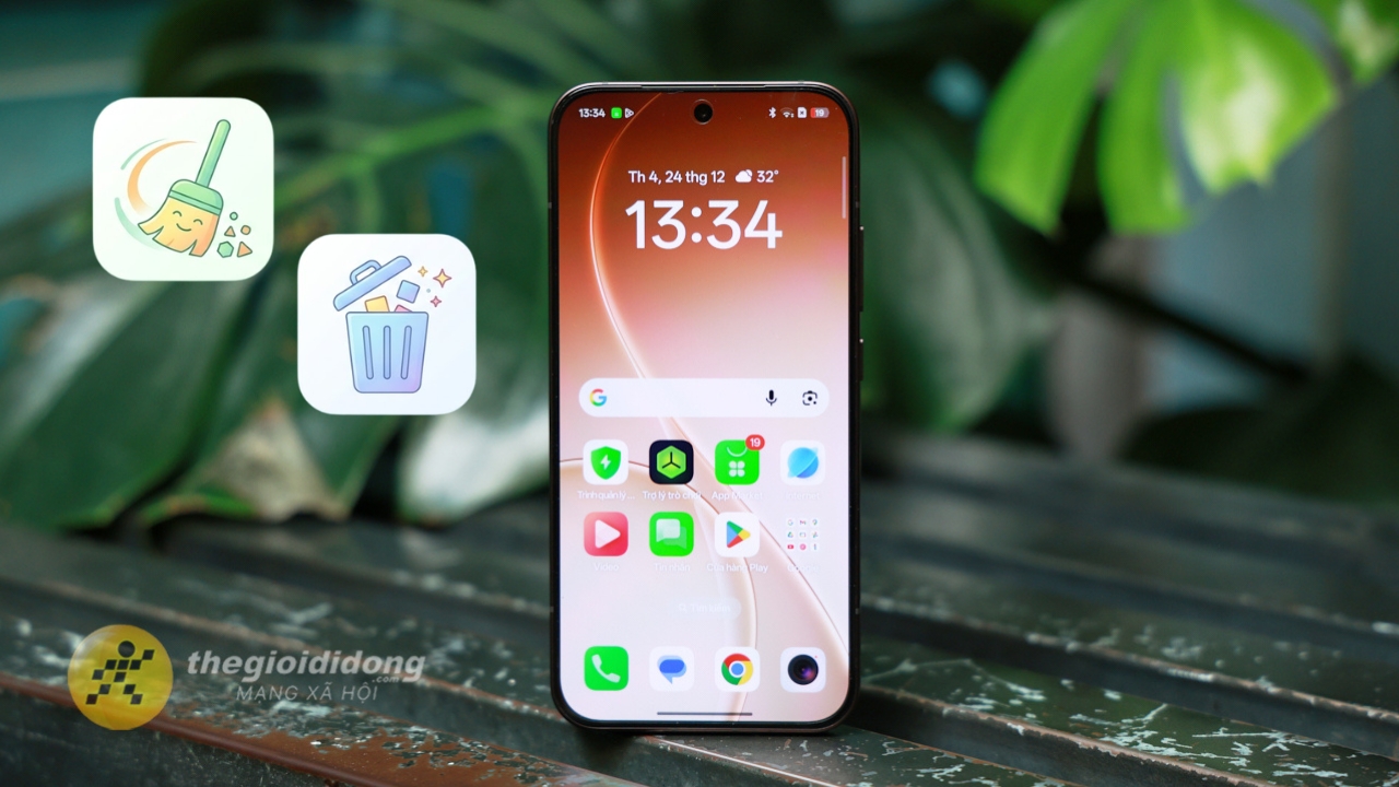 Cách dọn dẹp bộ nhớ điện thoại OPPO