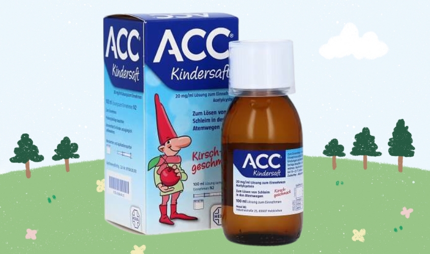 Siro trị ho cho bé Acc Kindersaft