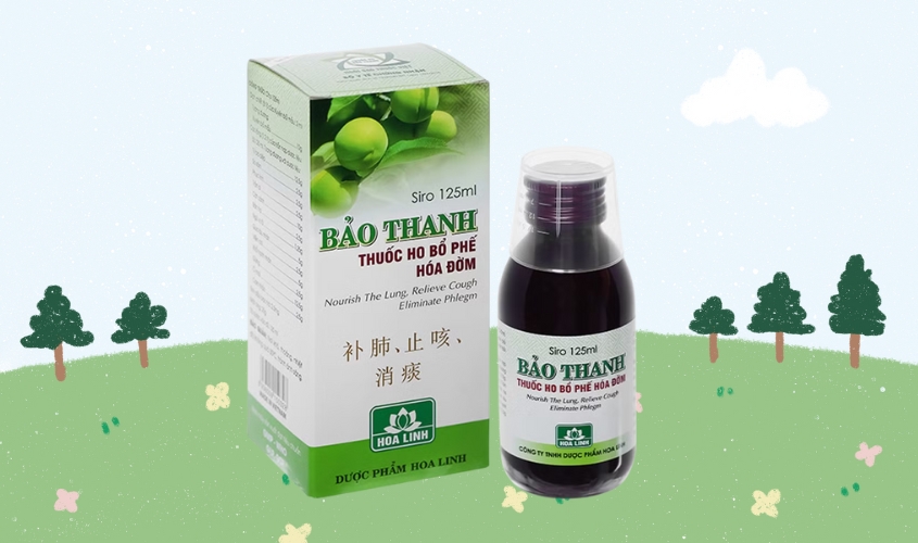 Siro trị ho thảo dược Bảo Thanh