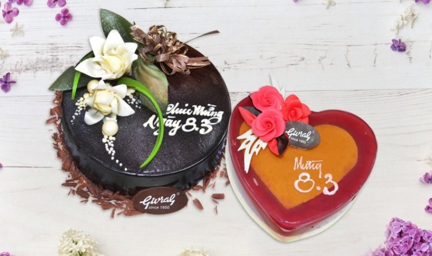 Bánh kem là món quà được nhiều người lựa chọn cho cô giáo ngày 8/3