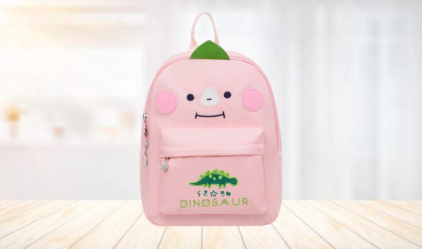 Balo cho bé Tbwin PANNA8 khủng long E2074 hồng