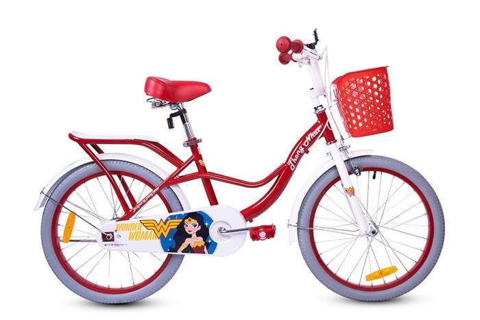 Xe Đạp Trẻ Em Nữ Thống Nhất Wonder Woman 20 inch Đỏ phù hợp với trẻ em