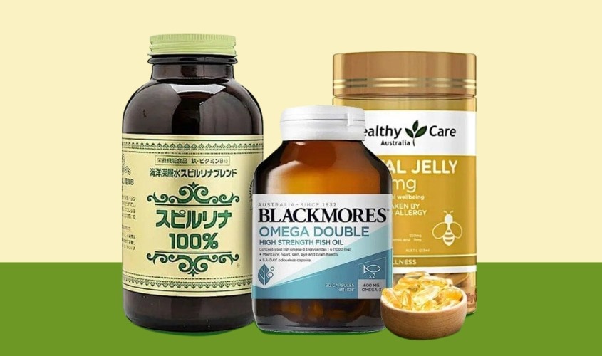 Tặng mẹ, mẹ vợ thực phẩm chức năng nhân dịp 8/3