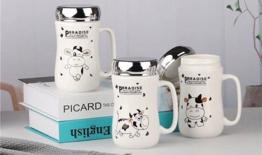 Tặng bình sứ, cốc giữ nhiệt cho sếp, đồng nghiệp nữ ngày 8/3