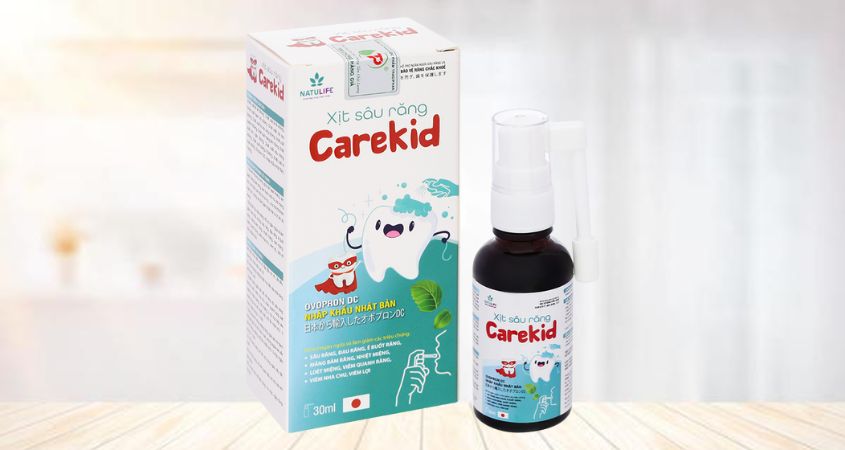 Xịt chống sâu răng Natulife CareKid hương thảo dược (từ 6 tháng)
