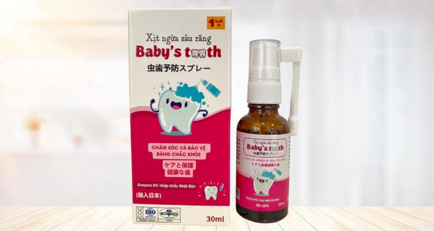 Xịt chống sâu răng Baby