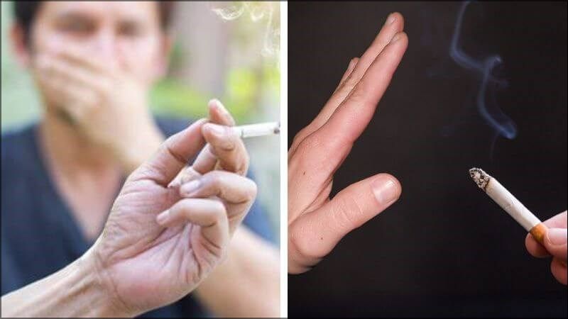 Không hút thuốc lá chủ động lẫn hút thuốc lá bị động