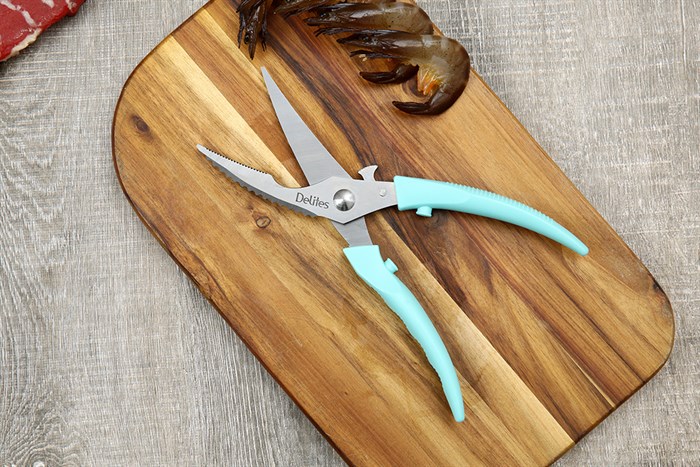 Kéo cắt xương Delites S51019 lưỡi thép dày sắc bén, tay cầm bền chắc