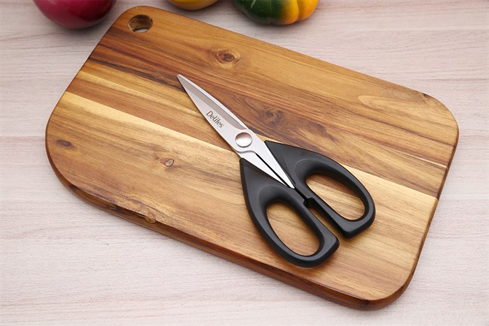 Kéo Delites SKI079 thép không gỉ sắc bén, tay cầm chống trượt