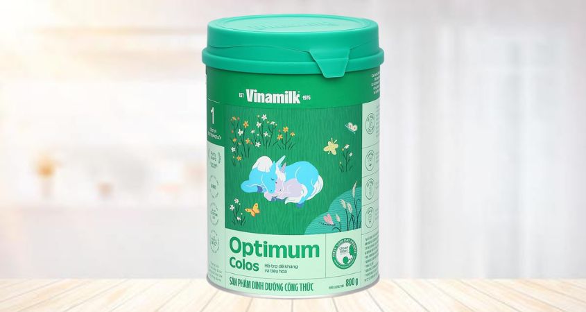 Sữa bột Optimum Colos số 1 800g (0 - 12 tháng)
