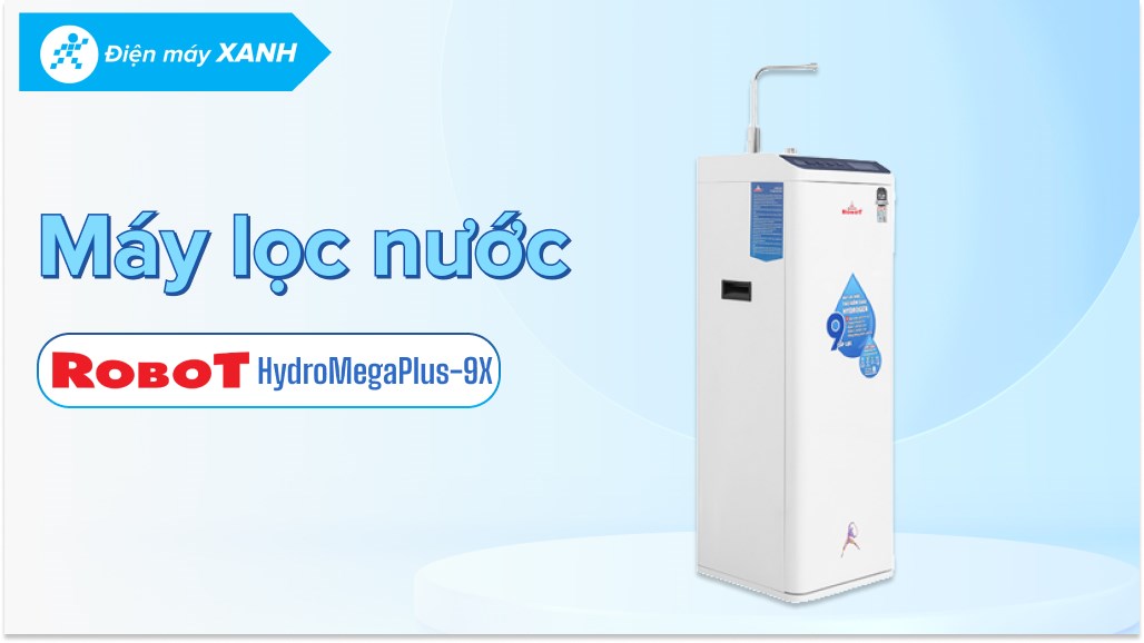 Máy lọc nước Robot HydroMegaPlus-9X tạo nước Hydrogen nóng nguội Máy lọc nước Robot HydroMegaPlus-9X tạo nước Hydrogen nóng nguội