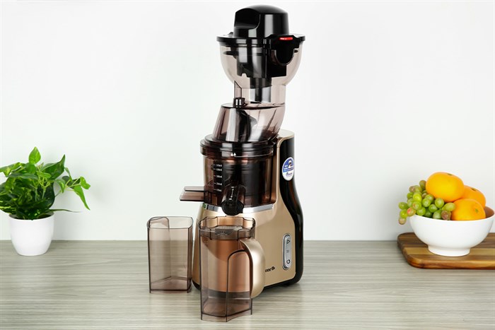 Máy ép chậm BlueStone SJB-6568 với ống tiếp nguyên liệu lớn 152mm ép nguyên trái