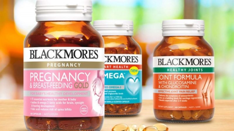 Các sản phẩm nổi tiếng của thương hiệu Blackmores