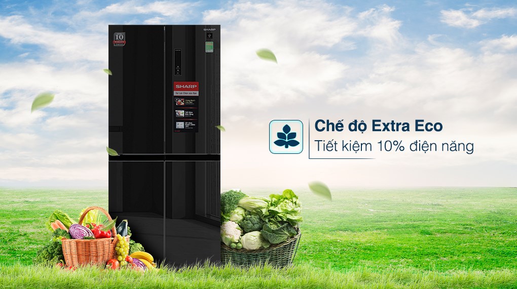 Công nghệ có trên Tủ lạnh Sharp Inverter 401 lít Multi Door SJ-FXP480VG-BK giúp tiết kiệm điện năng và duy trì nhiệt độ lạnh cho máy hiệu quả Công nghệ có trên Tủ lạnh Sharp Inverter 401 lít Multi Door SJ-FXP480VG-BK giúp tiết kiệm điện năng và duy trì nhiệt độ lạnh cho máy hiệu quả