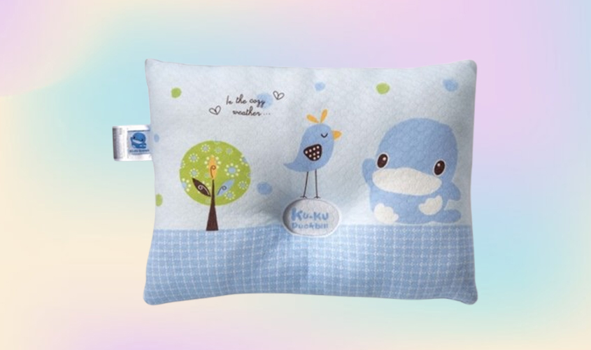 Gối KuKu KU2073 28x21x5.5 cm (Từ 0 tháng)