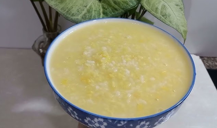 Hình minh họa cháo óc heo đậu xanh