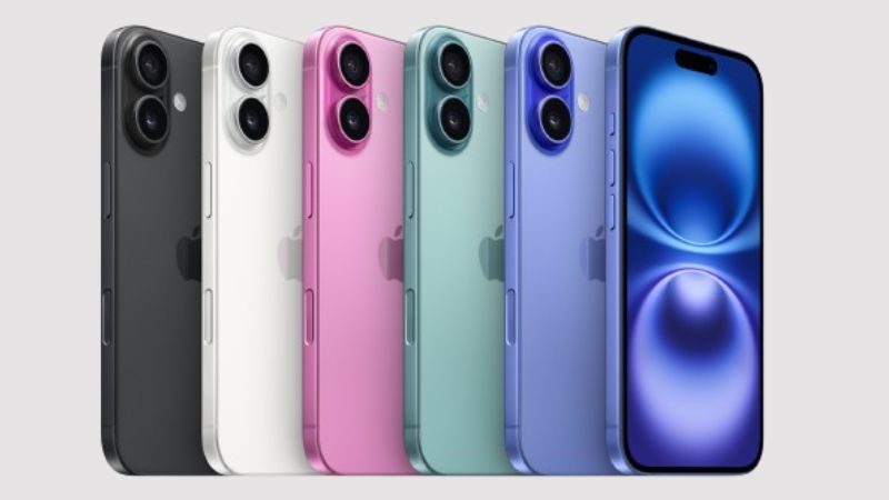 Series iPhone 16 mới ra mắt với dung lượng từ 128GB