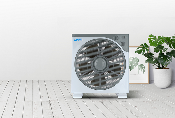 Quạt hộp AC ABF01A125 thiết kế chắc chắn, gió mạnh, an toàn cho trẻ nhỏ