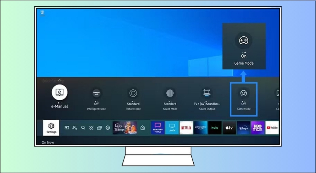 Game Mode giúp giảm độ trễ đầu vào (input lag), cho trải nghiệm chơi game mượt mà hơn