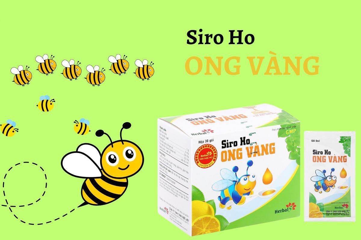 Siro ho Ong Vàng Thảo Dược Việt hỗ trợ làm ấm và sạch họng, giảm ho