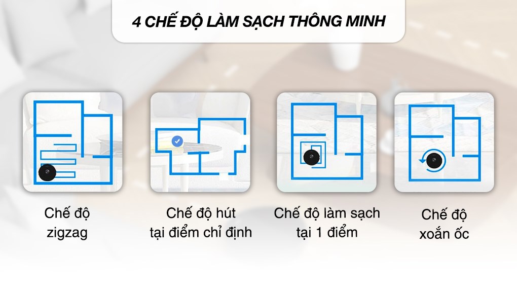Bạn có thể quản lý robot hút bụi lau nhà Shimono XR530 dễ dàng thông qua ứng dụng Laser Robot hiện đại