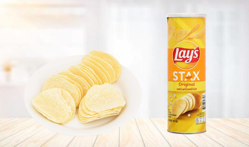 Snack khoai tây vị tự nhiên Lay