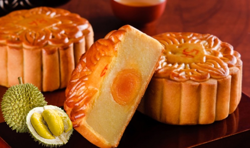 Bánh trung thu đậu xanh sầu riêng được nhiều người yêu thích