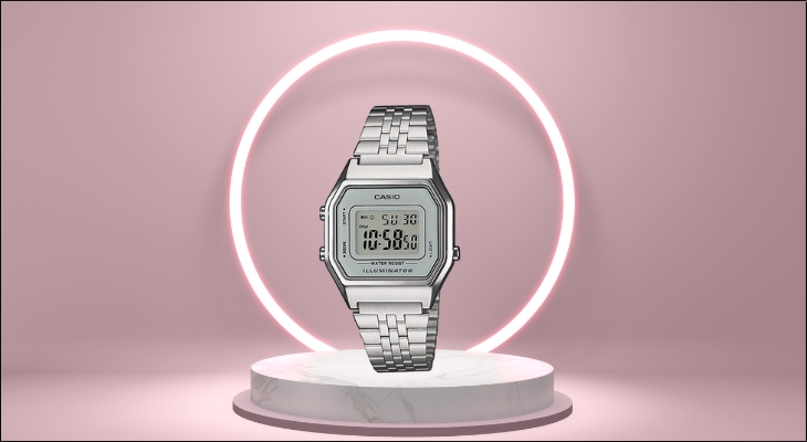 Đồng hồ CASIO 28.5 mm Unisex LA680WA-7DF sở hữu thiết kế cổ điển nhưng không kém phần năng động, khỏe khoắn