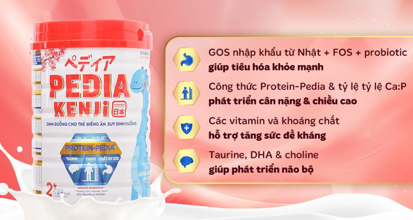 Sữa bột Vinamilk Pedia Kenji 