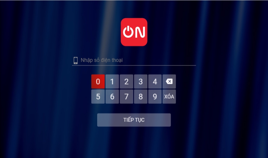 Nhập số điện thoại