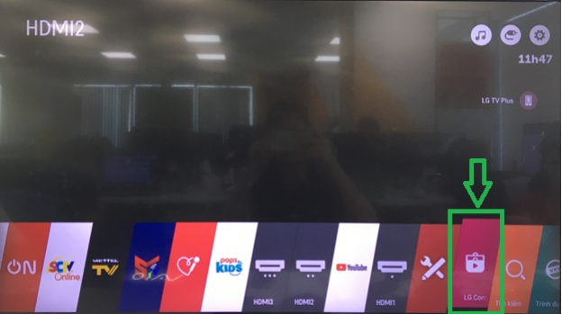 Kho ứng dụng LG Content Store