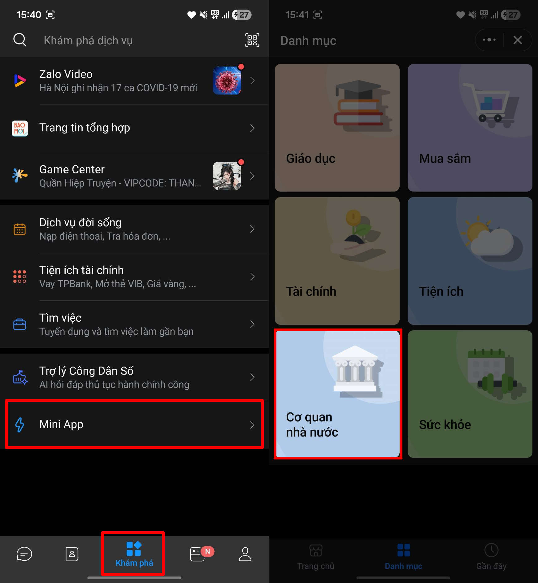 Cách đặt lịch đăng kiểm ô tô trên Zalo