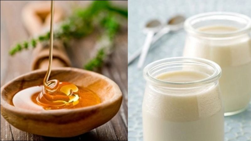 Sữa chua kết hợp với mật ong hỗ trợ loại bỏ tế bào chết và tăng độ ẩm cho da