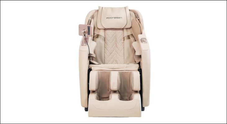Ghế massage Poongsan MCP-106  sở hữu màn hình LCD cảm ứng giúp người dùng sử dụng dễ dàng hơn