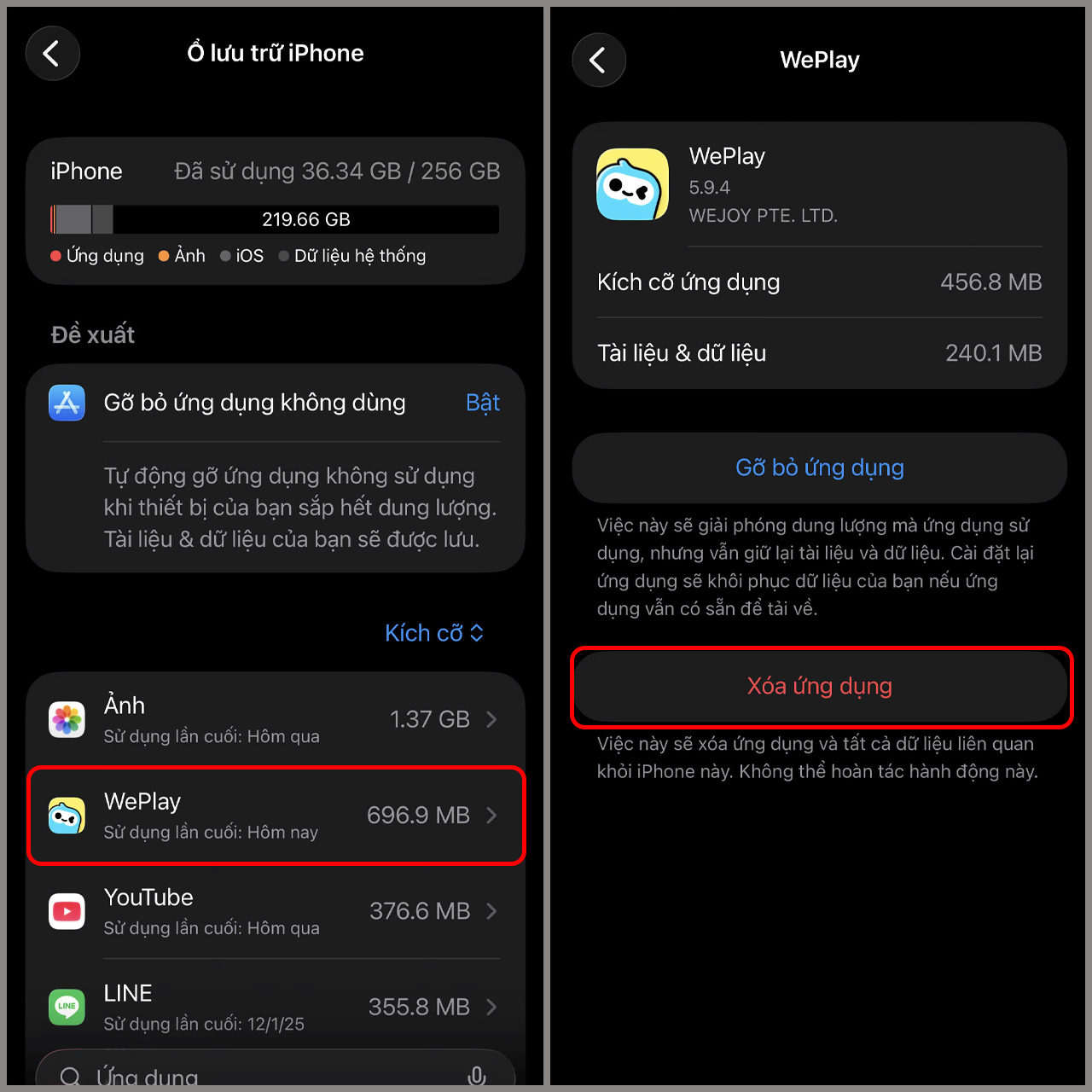 iPhone bị lỗi đầy bộ nhớ iPhone bị lỗi đầy bộ nhớ
