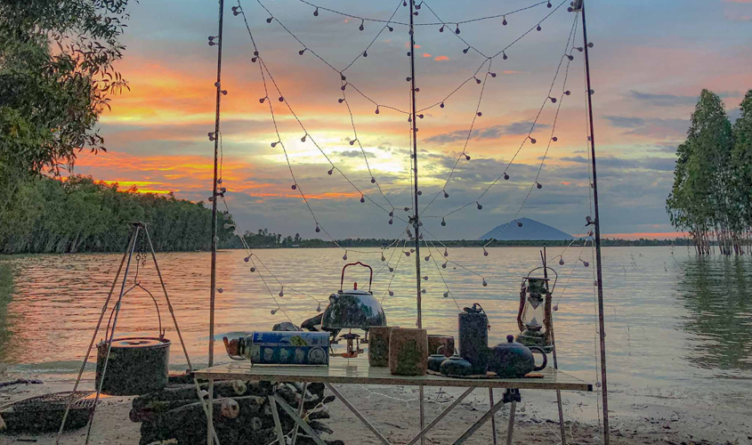 Ngao Du Camping sở hữu khung cảnh yên bình, thơ mộng