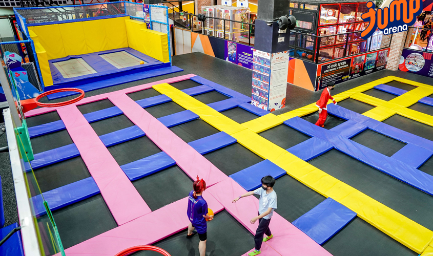 Khu vui chơi vận động chuẩn quốc tế Jump Arena