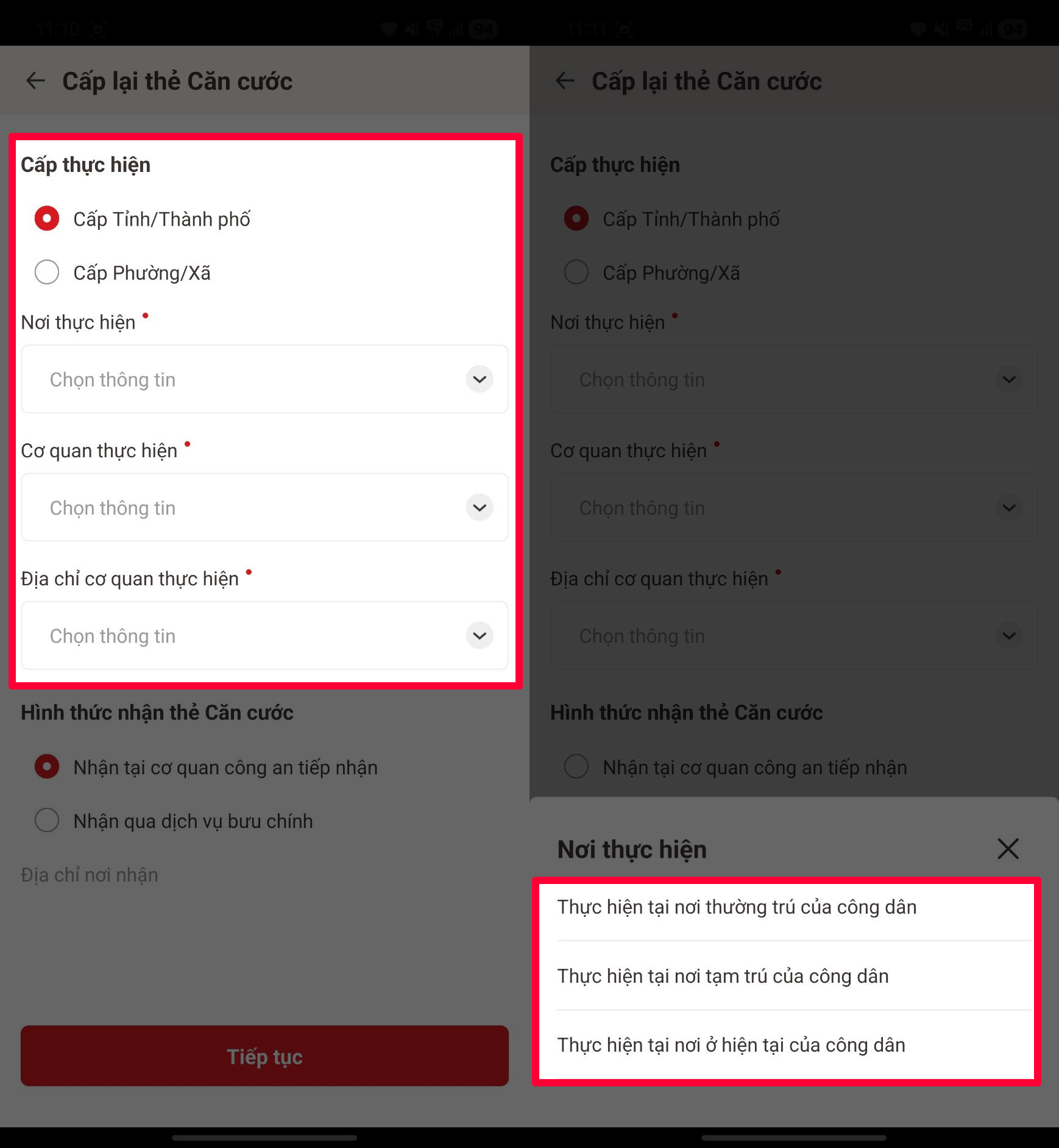 Cách đăng ký cấp lại thẻ Căn cước trên VNeID Cách đăng ký cấp lại thẻ Căn cước trên VNeID
