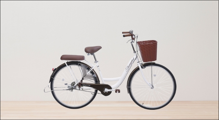Xe Đạp Đường Phố Thống Nhất New 26 26 inch có kiểu dáng trang nhã, phù hợp cho người có chiều cao từ 150 - 175 cm sử dụng