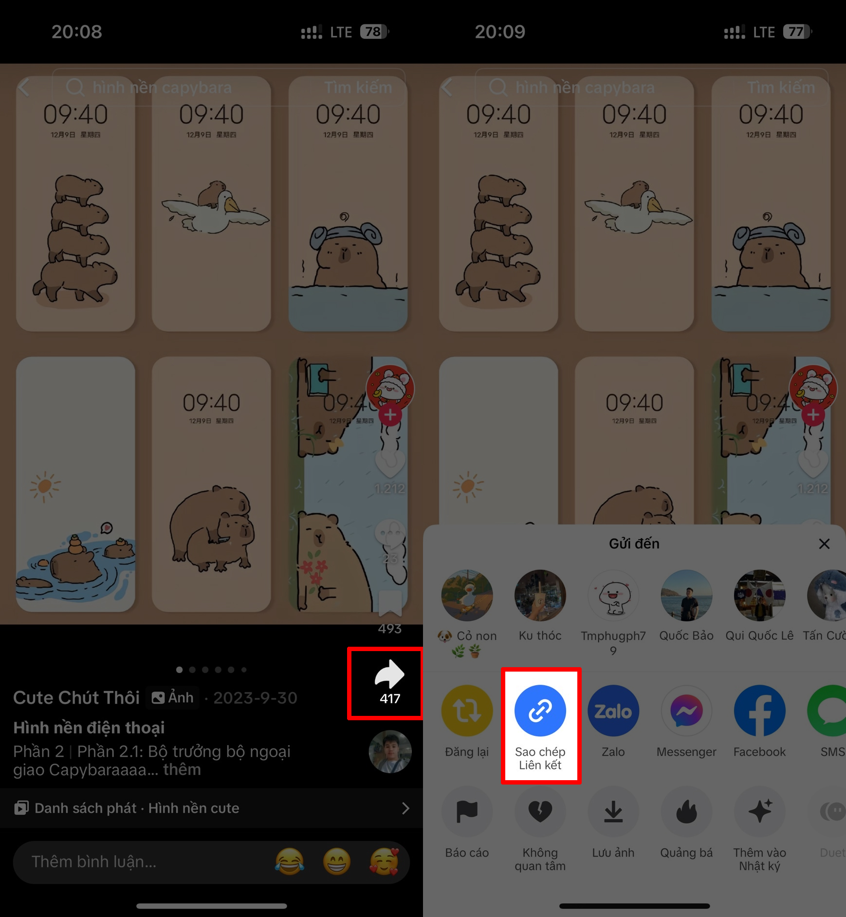 Cách tải ảnh TikTok không logo cho iPhone Cách tải ảnh TikTok không logo cho iPhone