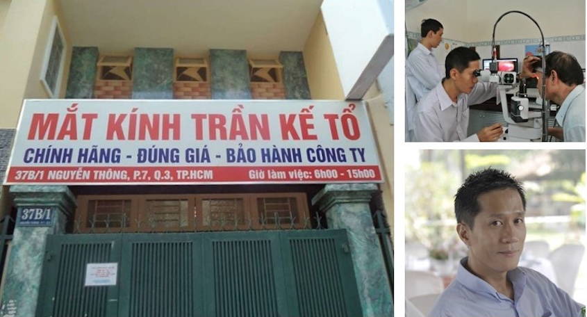 Phòng khám mắt quận 3 của bác sĩ Trần Kế Tổ