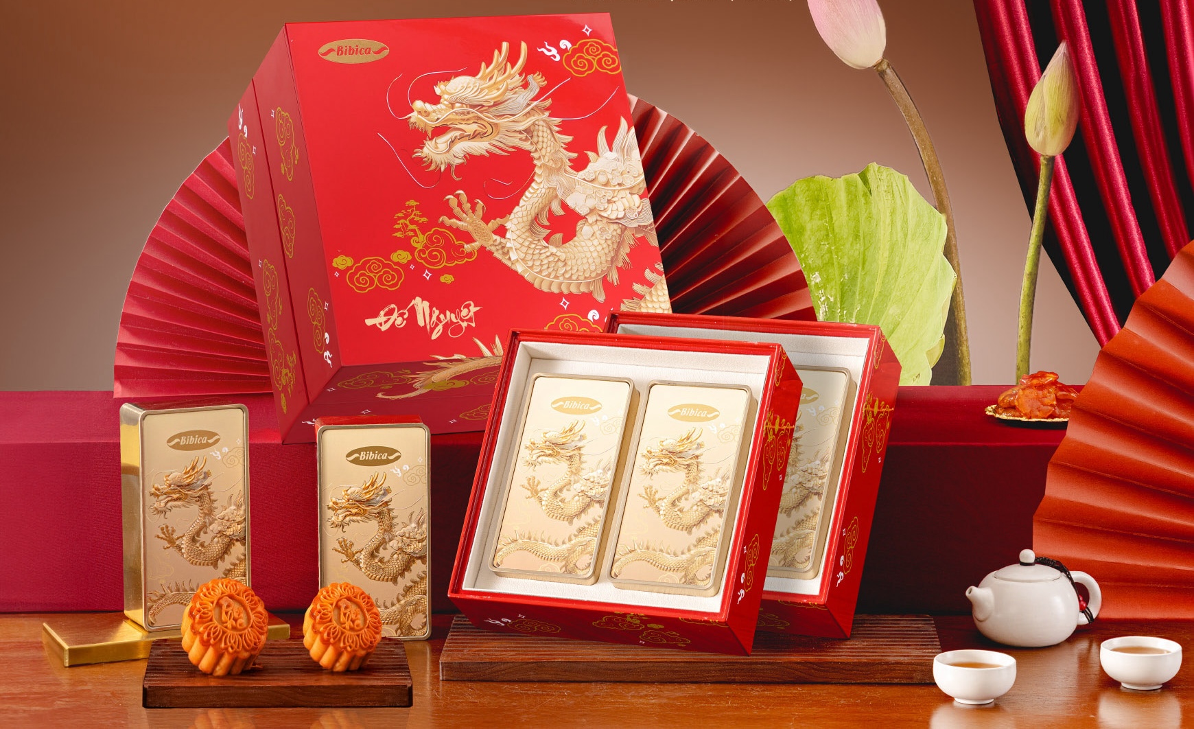 Bánh Trung Thu Bibica Đế Nguyệt