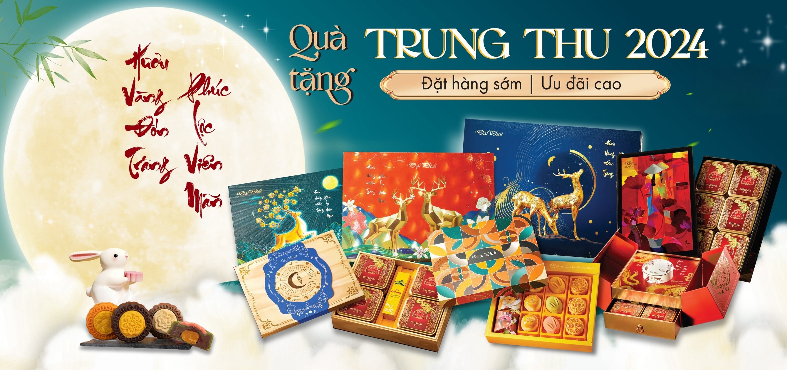 Mẫu bánh bánh trung thu Đại Phát 2024