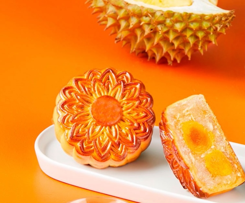 Bánh trung thu sữa dừa sầu riêng Bánh trung thu sữa dừa sầu riêng