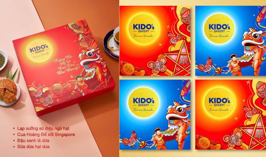 Hộp bánh trung thu Kido Hộp bánh trung thu Kido