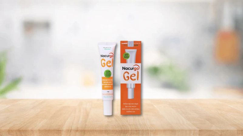 Nacurgo gel giẩm thâm mụn, ngừa sẹo Nacurgo gel giẩm thâm mụn, ngừa sẹo