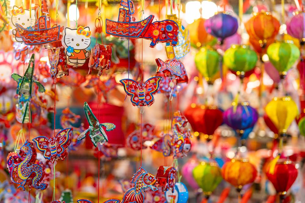 Top 10 mẫu lồng đèn Trung thu đẹp 2025, độc đáo nhất mùa Tết trung thu