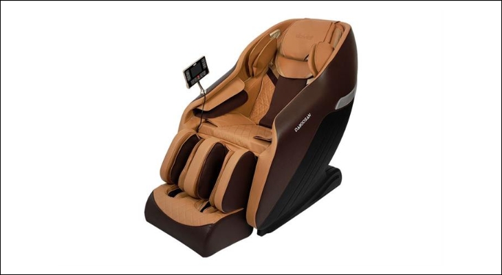 Ghế massage Daikiosan DC108 mô phỏng thao tác chuyên gia giúp giảm đau hiệu quả
