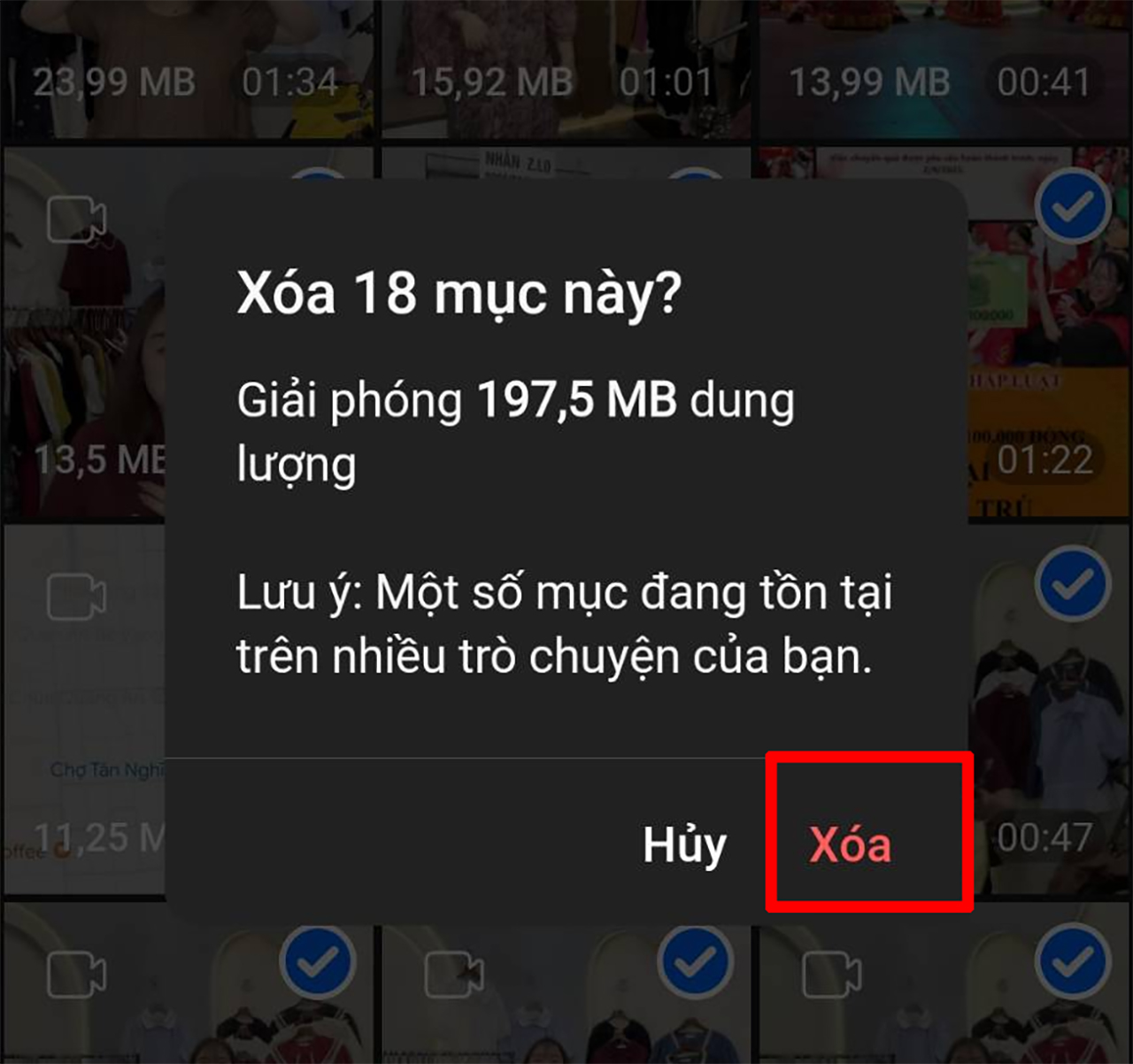 Cách xóa bộ nhớ đệm trên Zalo
