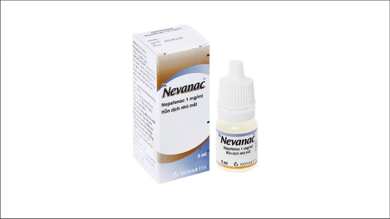 Thuốc nhỏ mắt chống viêm không steroid có tác dụng làm giảm các tình trạng bệnh viêm, đỏ và ngứa
